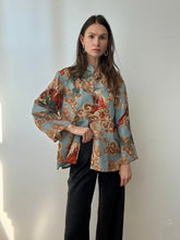 Load image into Gallery viewer, Silk frog closure blouse
