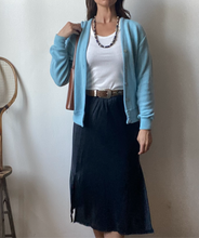 Load image into Gallery viewer, 1970&#39;s Powder Blue Cardigan Sweater
