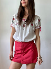 Load image into Gallery viewer, Re-worked embroidered top
