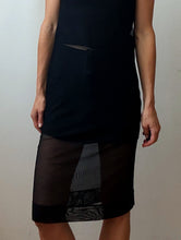 Load image into Gallery viewer, Sheer black Maxfield dress
