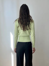 Load image into Gallery viewer, Sweater &amp; rabbit fur scarf set
