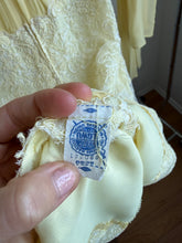 Load image into Gallery viewer, Butter yellow dress with scarf shawl
