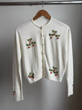 Load image into Gallery viewer, White Cherry sweater
