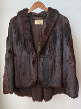 Load image into Gallery viewer, 1940s Mink Fur cape coat
