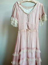 Load image into Gallery viewer, Edwardian dress with tiered skirting

