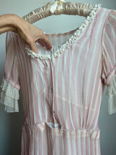 Load image into Gallery viewer, Edwardian dress with tiered skirting
