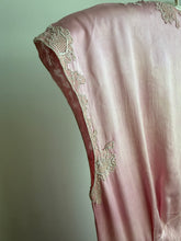Load image into Gallery viewer, 1930's Pink silk slip dress

