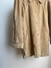 Load image into Gallery viewer, Vintage tan Leather jacket
