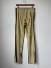 Load image into Gallery viewer, Vintage suede fringe pant

