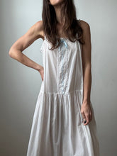 Load image into Gallery viewer, Crochet &amp; cotton dress
