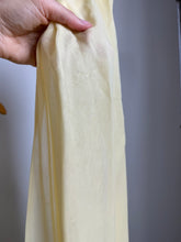 Load image into Gallery viewer, Butter yellow dress with scarf shawl

