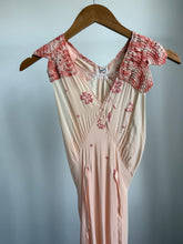 Load image into Gallery viewer, 1930's Re-worked silk slip dress
