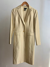Load image into Gallery viewer, Silk longline blazer coat
