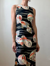 Load image into Gallery viewer, Vintage printed midi dress
