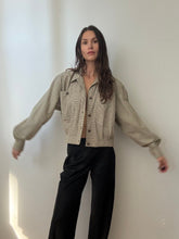Load image into Gallery viewer, Houndstooth Utility Jacket
