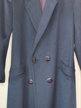 Load image into Gallery viewer, Navy blue wool pea coat
