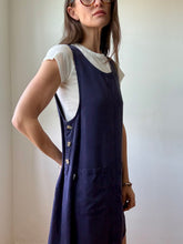Load image into Gallery viewer, Navy jumper dress
