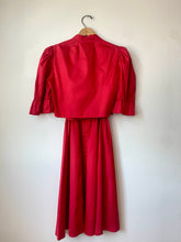 Load image into Gallery viewer, Late 1970s dress &amp; matching bolero
