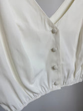 Load image into Gallery viewer, White reworked skirt set
