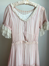 Load image into Gallery viewer, Edwardian dress with tiered skirting

