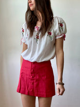 Load image into Gallery viewer, Re-worked embroidered top
