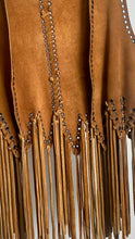 Load image into Gallery viewer, Leather Fringe Vest
