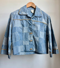 Load image into Gallery viewer, Re-worked jean jacket
