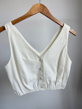 Load image into Gallery viewer, White reworked skirt set
