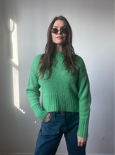 Load image into Gallery viewer, Kelly Green Sweater
