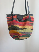 Load image into Gallery viewer, colorful straw bag
