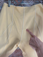 Load image into Gallery viewer, Yellow silk pants
