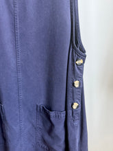 Load image into Gallery viewer, Navy jumper dress
