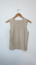 Load image into Gallery viewer, Tan scoop neck top
