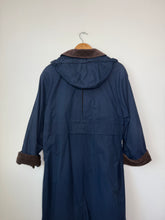 Load image into Gallery viewer, Navy trench coat
