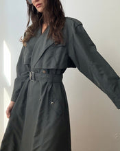Load image into Gallery viewer, Grey trench coat

