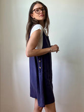 Load image into Gallery viewer, Navy jumper dress
