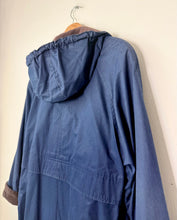 Load image into Gallery viewer, Navy trench coat
