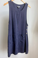 Load image into Gallery viewer, Navy jumper dress
