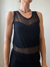 Load image into Gallery viewer, Sheer black Maxfield dress
