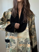 Load image into Gallery viewer, 1940s Fujibayashi Silk Brocade Jacket
