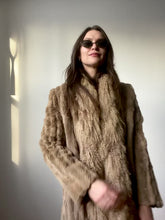 Load and play video in Gallery viewer, 1960’s Rabbit fur coat
