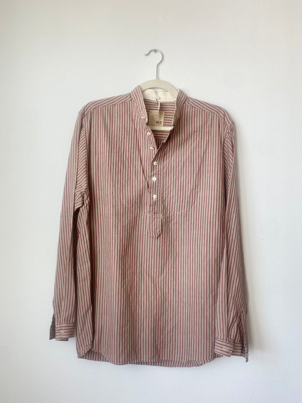 Western Frontier Red striped LS Shirt